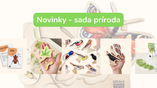 Prírodné novinky, ktoré rozvíjajú detskú zvedavosť
