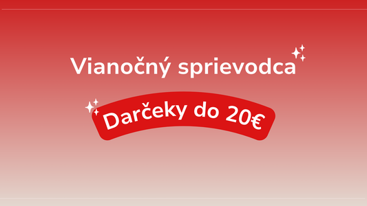 Vianočný sprievodca - Darčeky pre deti do 20€
