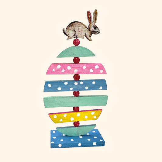 3D Easter Egg with Bunny