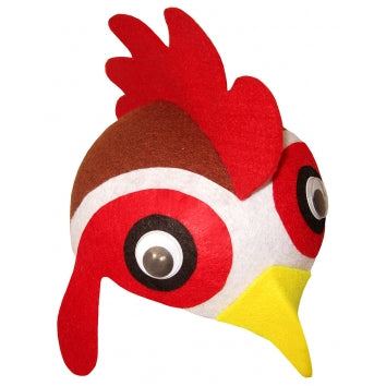 Maska - čiapka kohútik