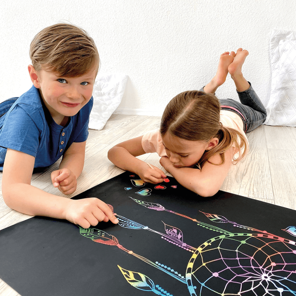 XL Scratch Poster, 8pcs