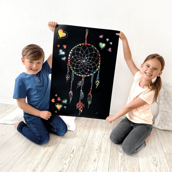 XL Scratch Poster, 8pcs