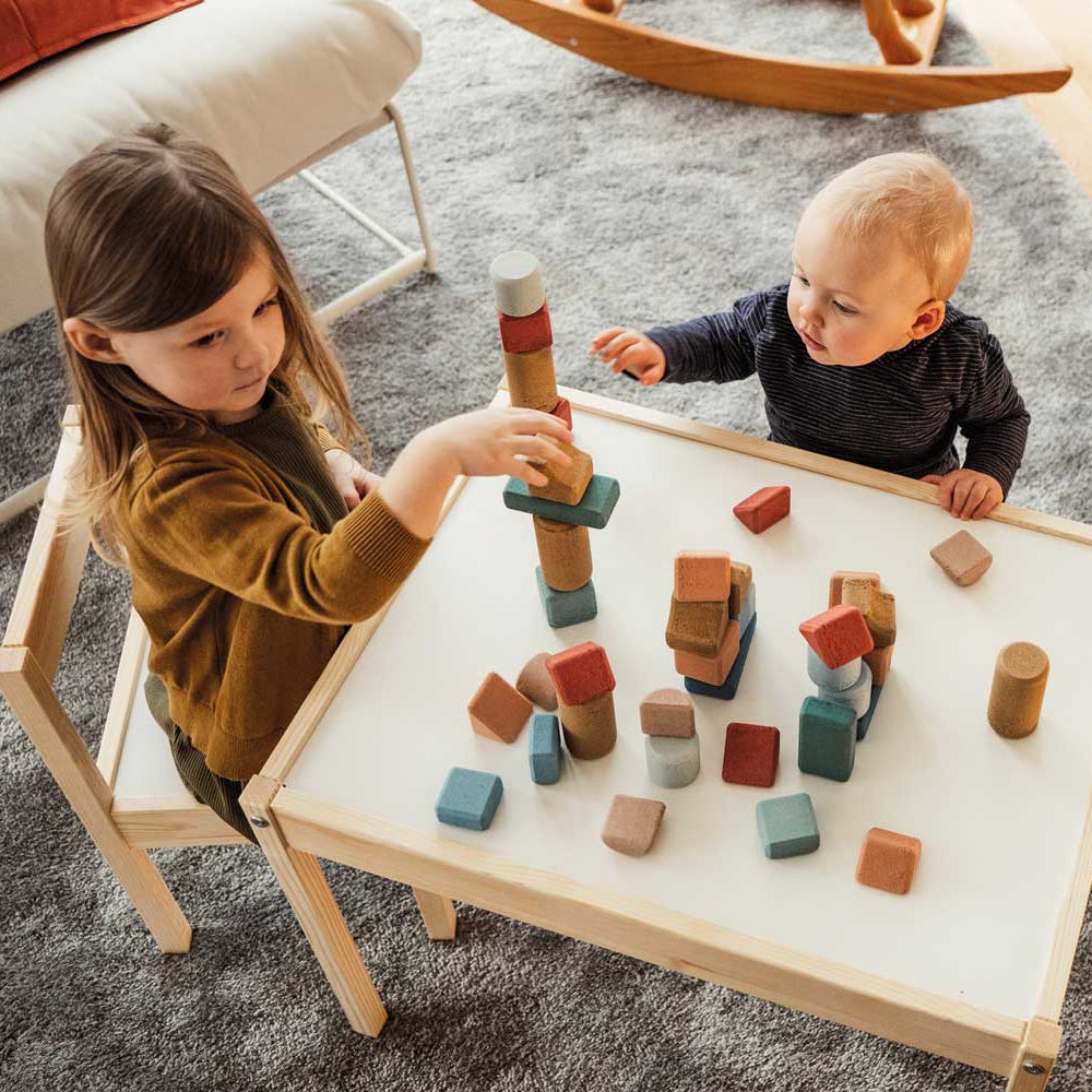 Kork`s - Colorful Block & Shapes, 200 pcs