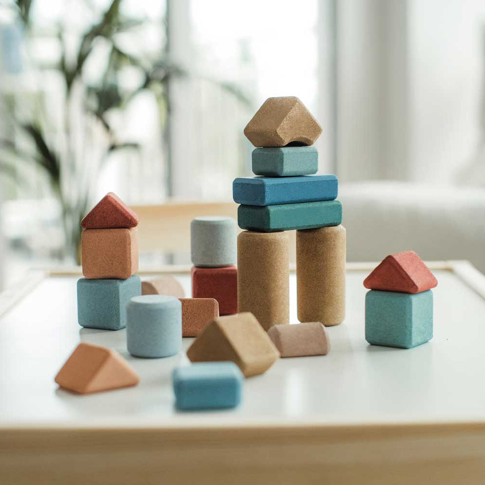 Kork`s - Colorful Block & Shapes, 200 pcs