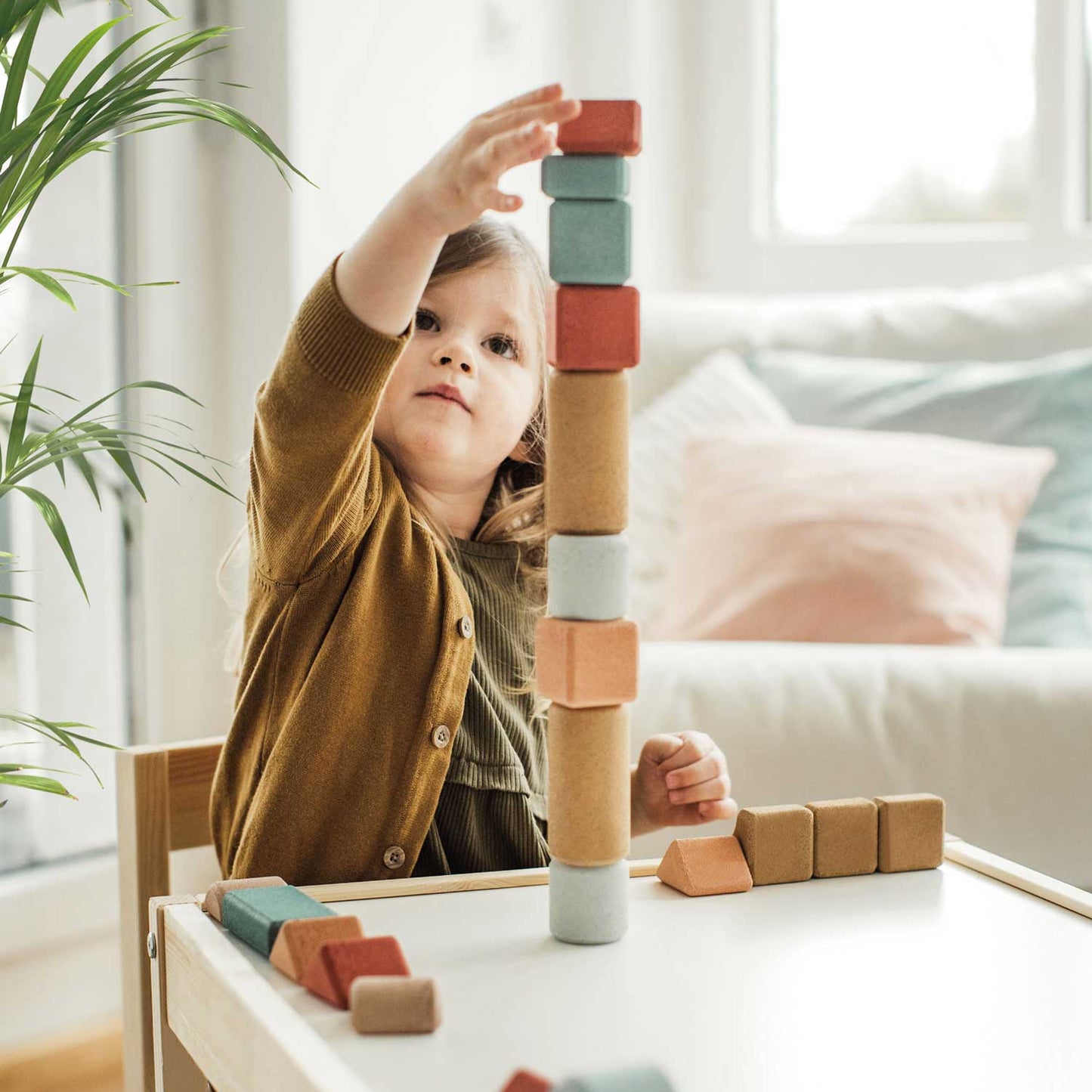 Kork`s - Colorful Block & Shapes, 200 pcs