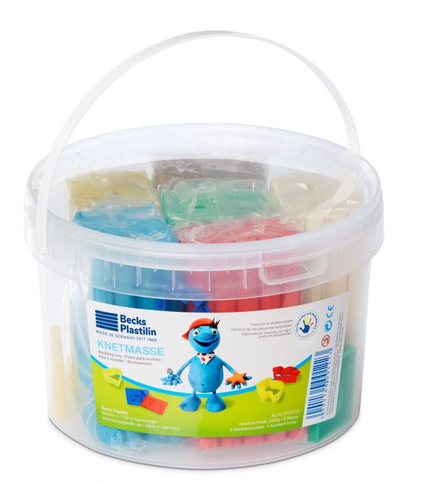 Plastelína vo vedierku