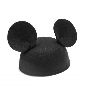 Maska - čiapka čierna myška