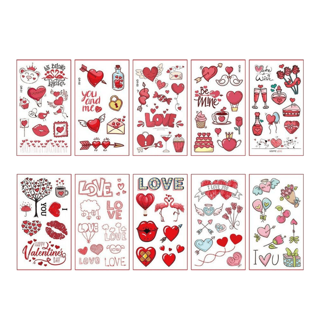 Dočasné tetovanie - Ľúbim ťa!