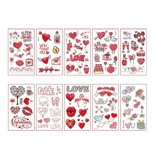 Dočasné tetovanie - Ľúbim ťa!