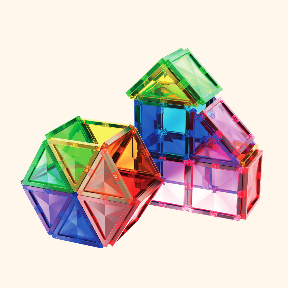 Rozbalené Magnetická stavebnica COLORMAG 60 - classic