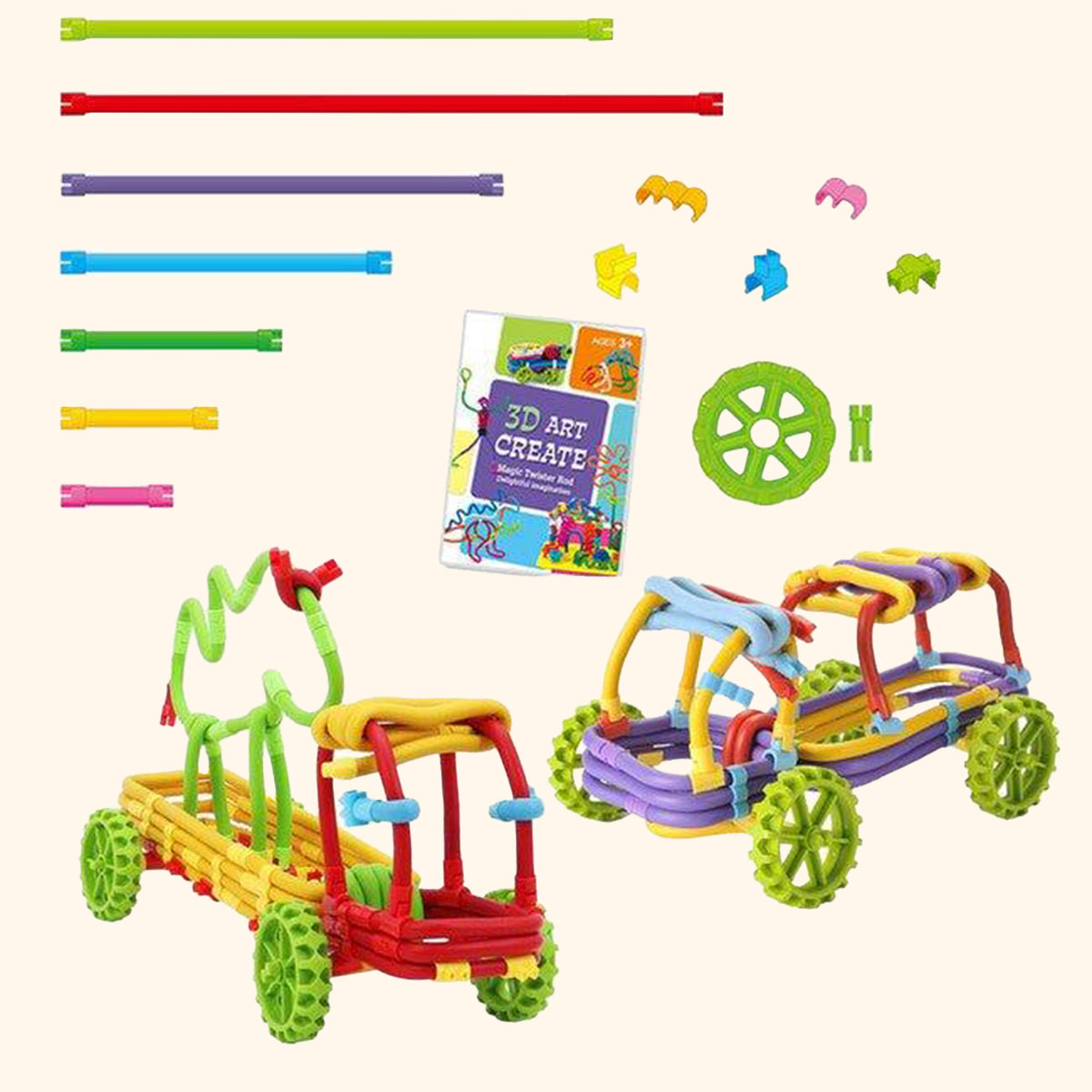 Flexi stavebnica 150 ks