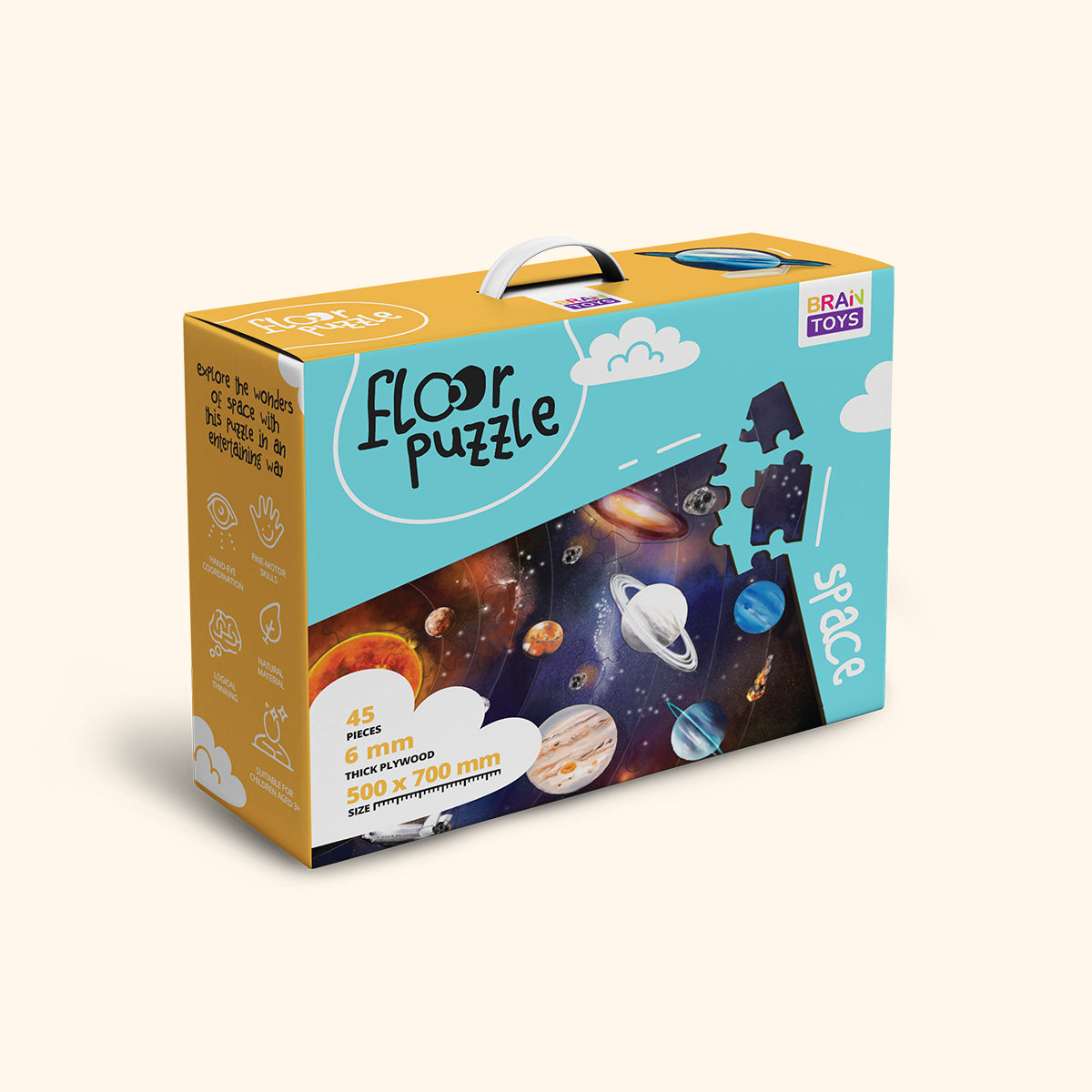 Podlahové puzzle - Vesmír