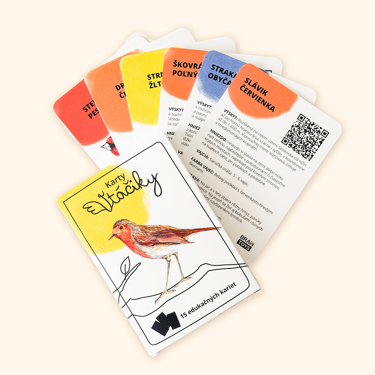 Karty - Vtáčiky
