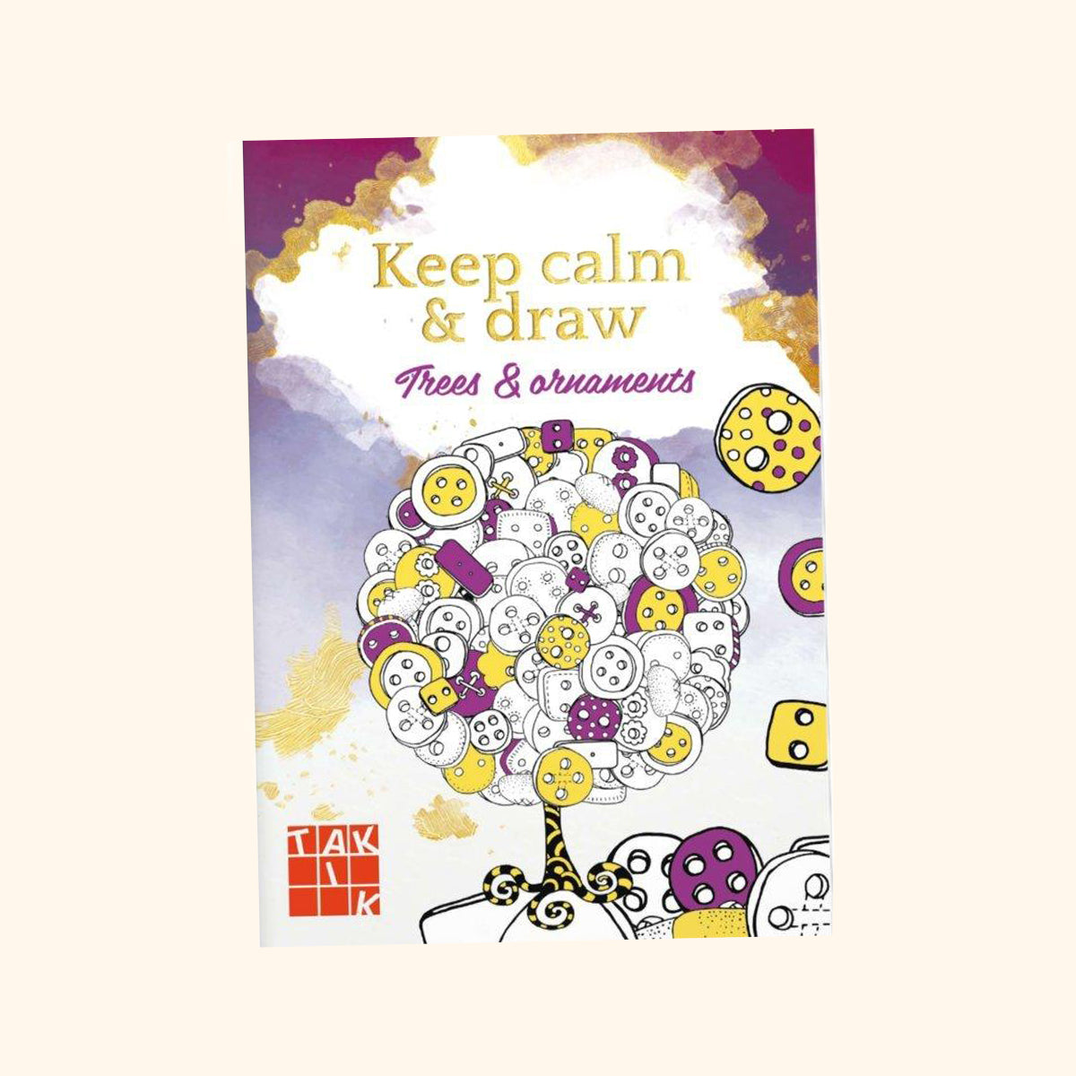 Keep calm & draw - Trees and ornaments