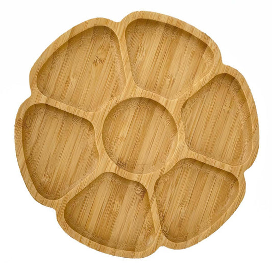 Bambusová tácka Kvet