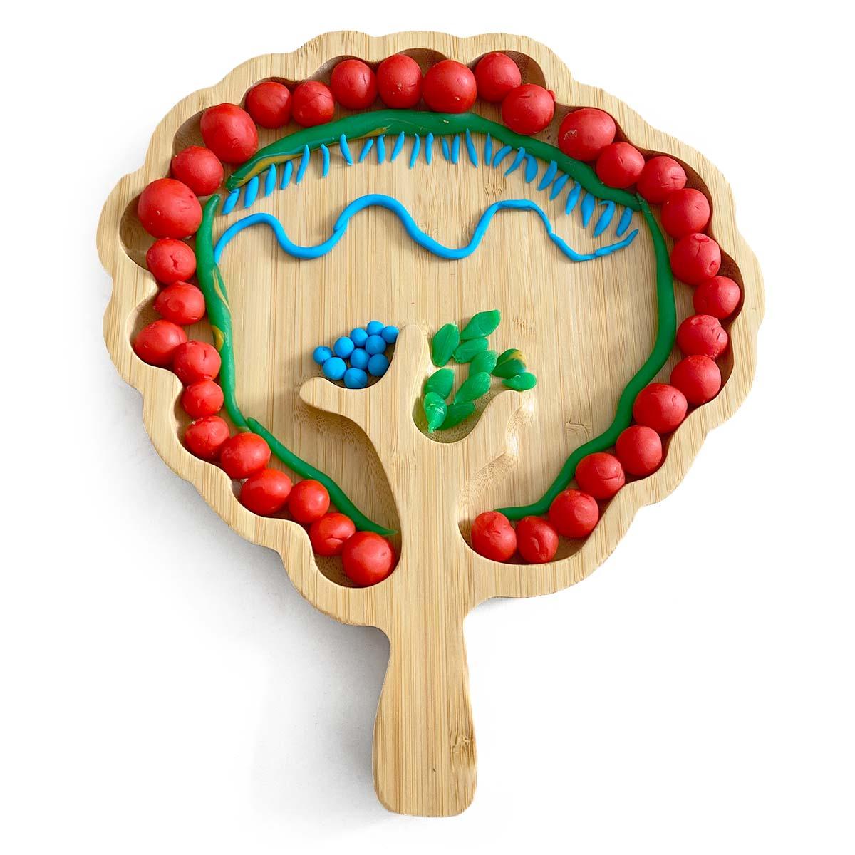 Bambusová tácka Strom