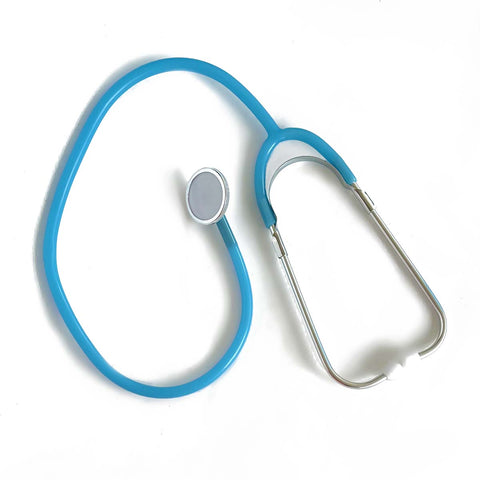 modrý detský stetoskop 