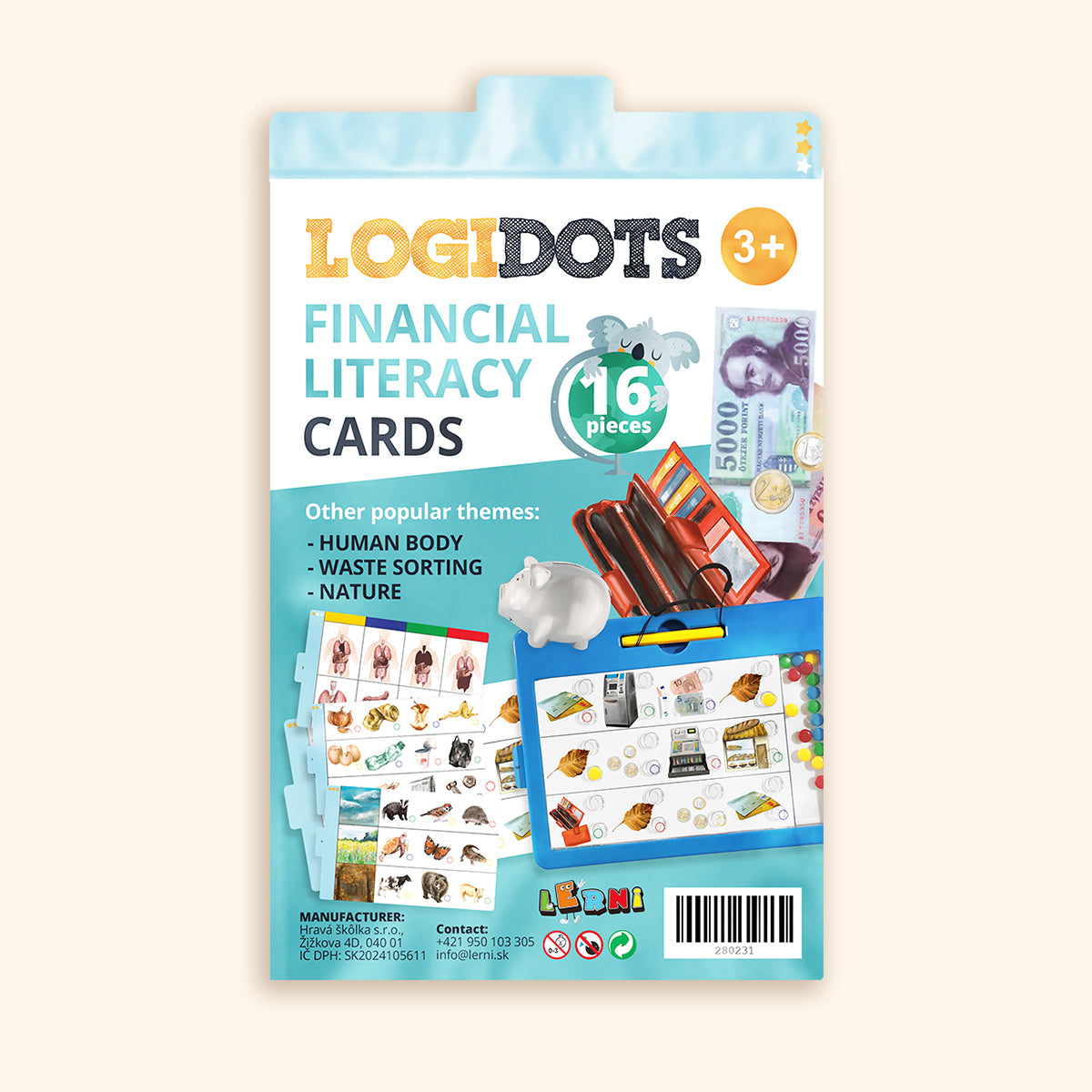 LOGIDOTS karty - Finančná gramotnosť