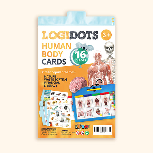 LOGIDOTS karty - Ľudské telo