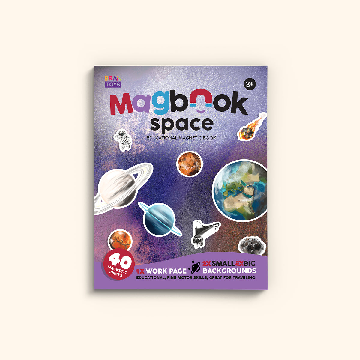 MAGBOOK - magnetická knižka - vesmír