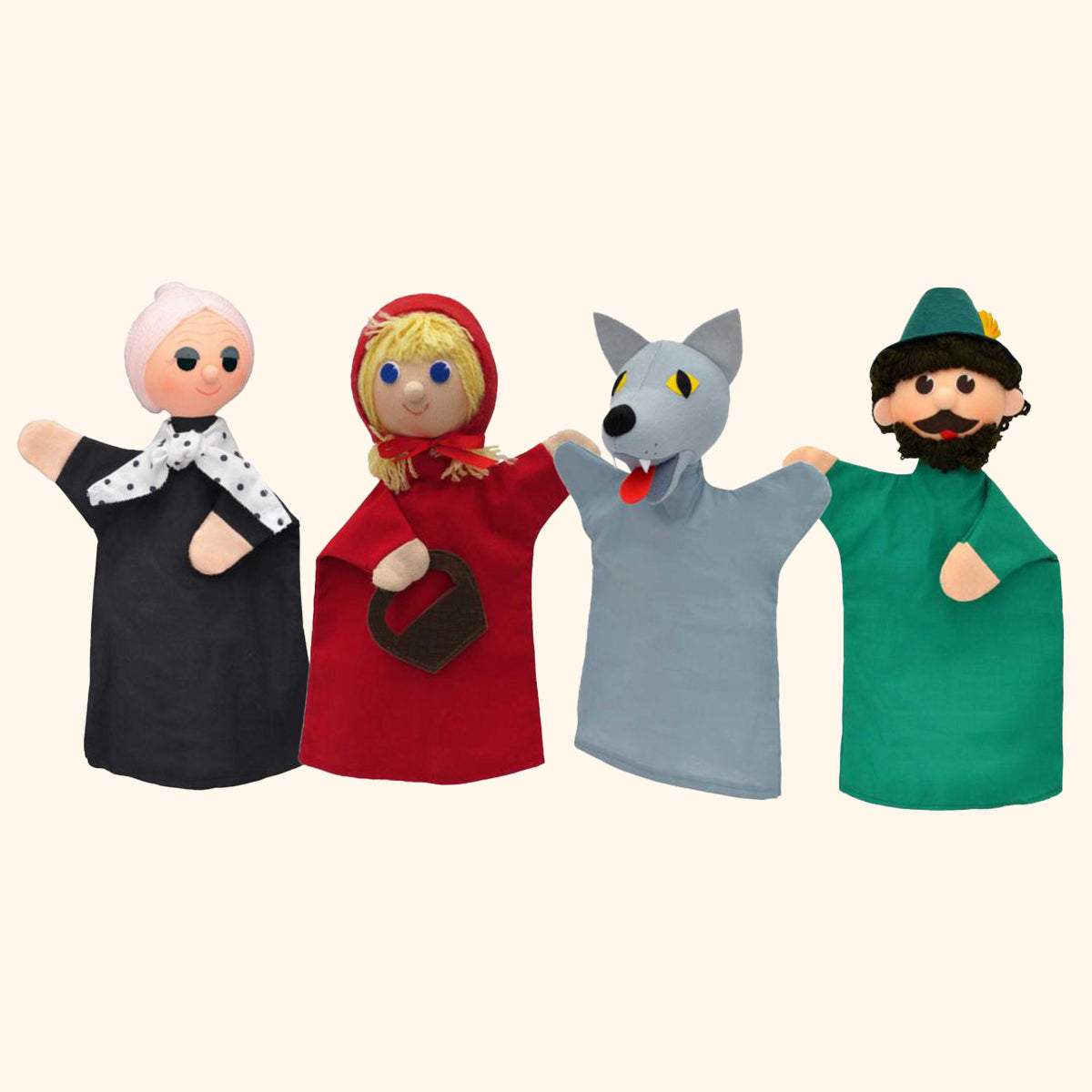 Sada maňušiek - Červená čiapočka