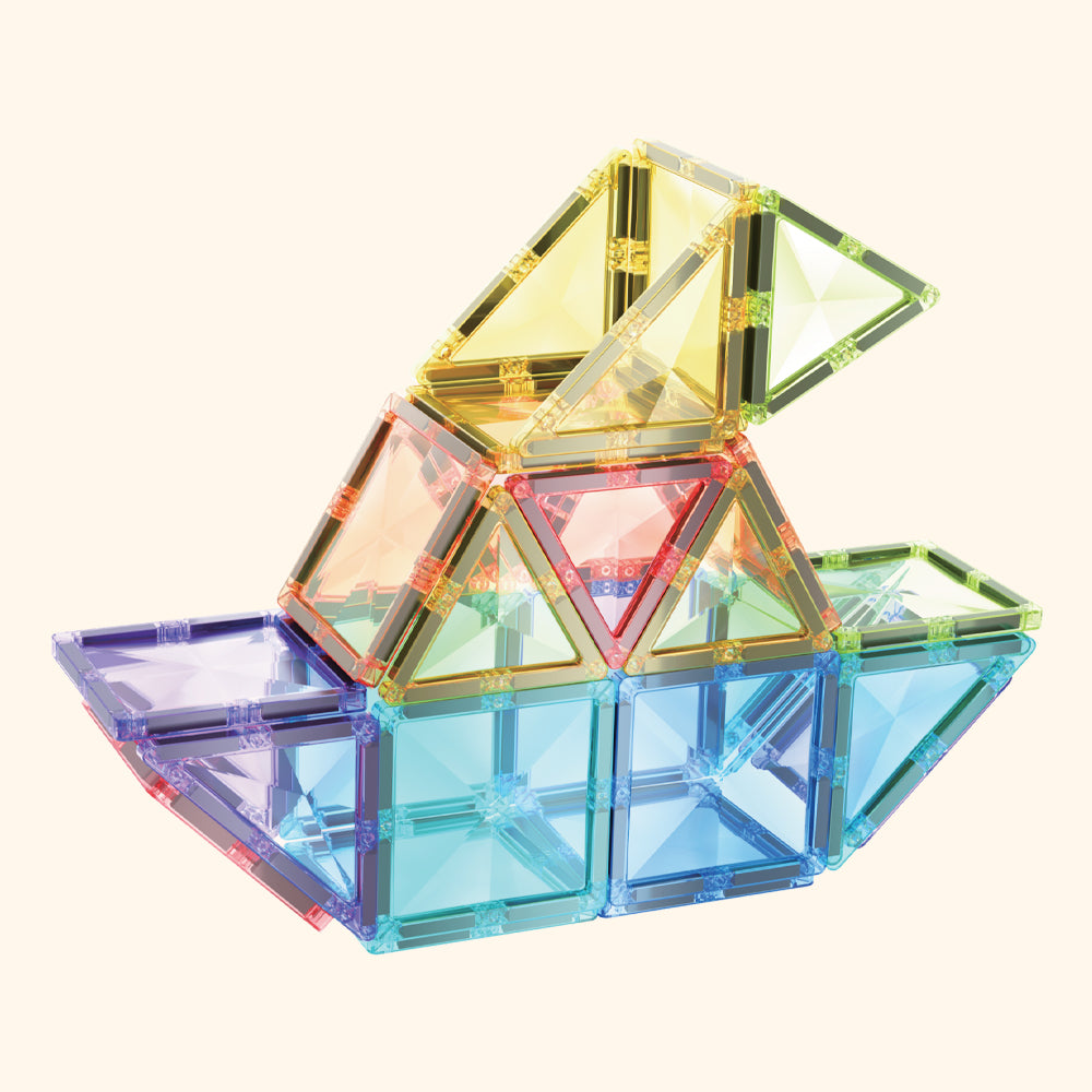 Magnetická stavebnica COLORMAG 60 - pastel