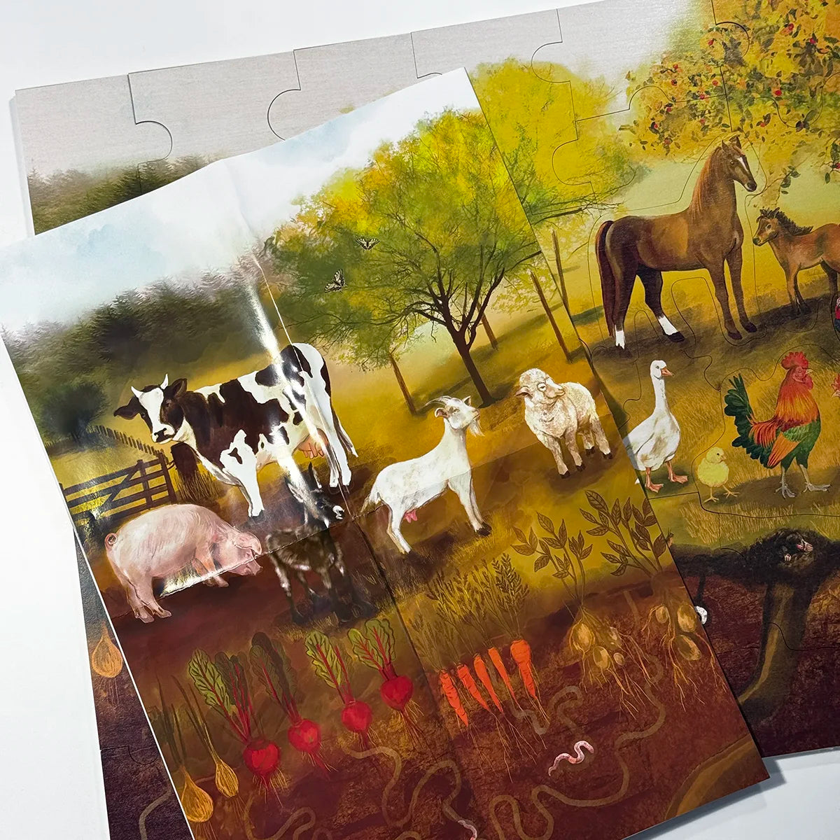 Podlahové puzzle - Farma