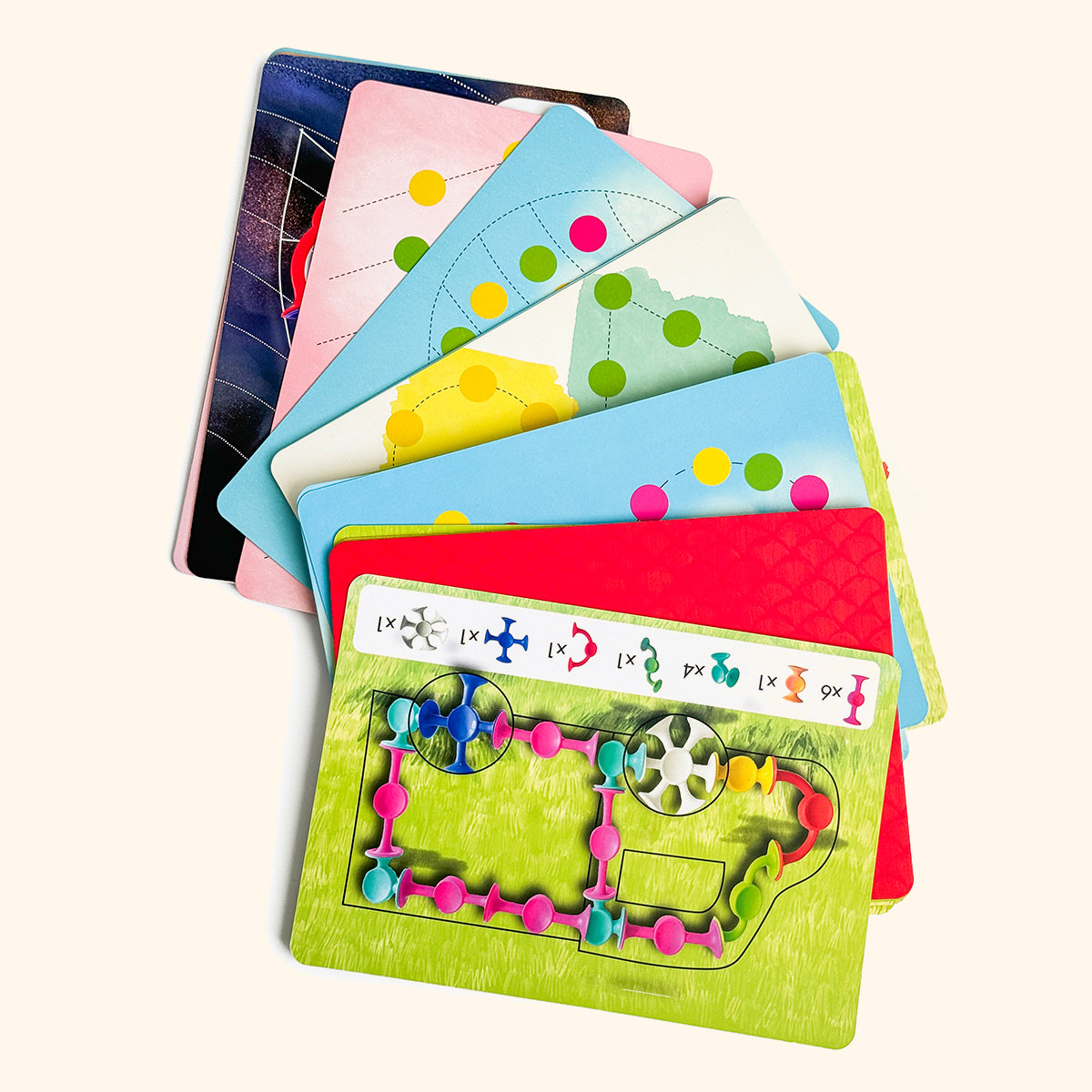 Rainbow Keepers 55 - prísavková stavebnica so zvieratkami