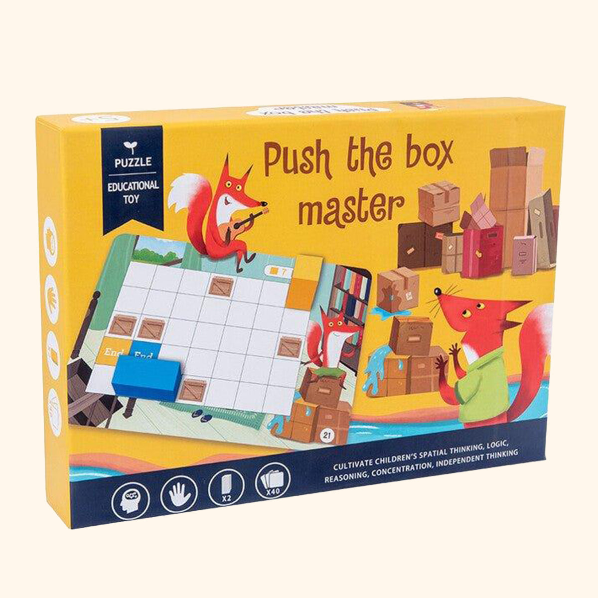 Spoločenská hra – Rozhýb krabicu