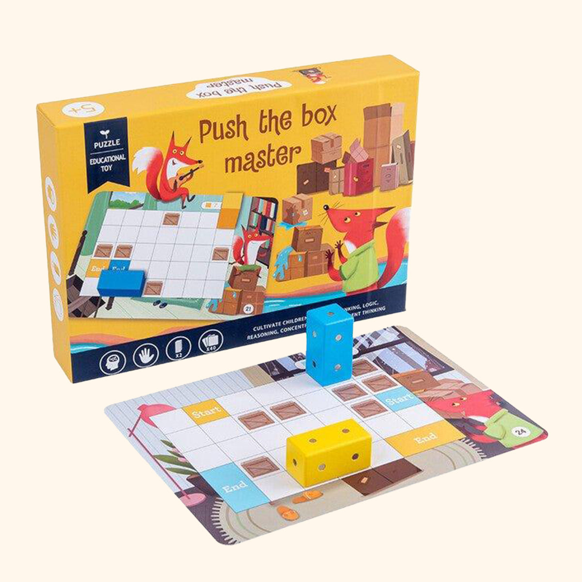 Spoločenská hra – Rozhýb krabicu