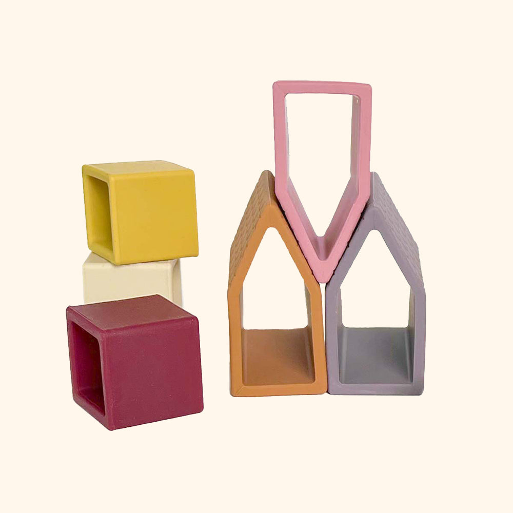 Silicone Kocky domčekové