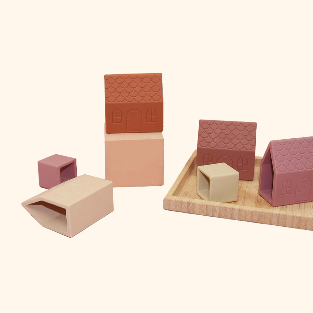 Silicone Kocky domčekové