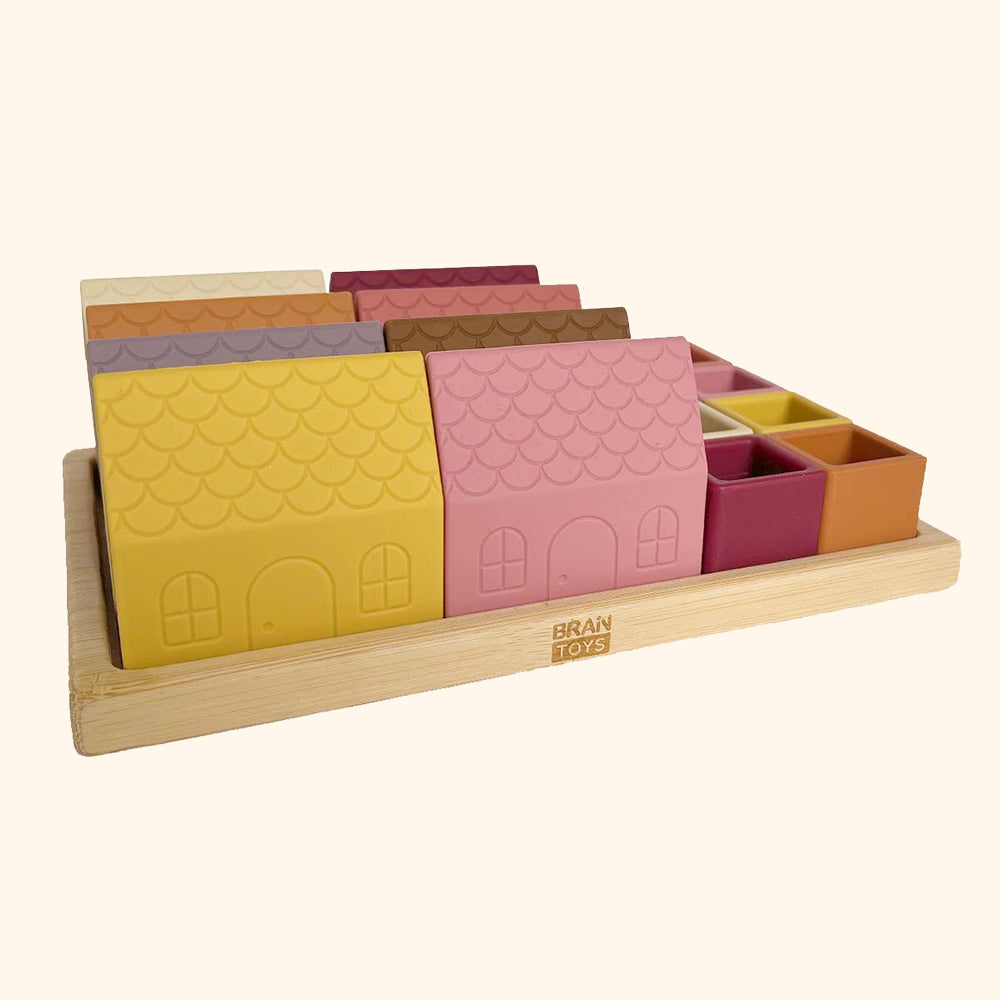 Silicone Kocky domčekové