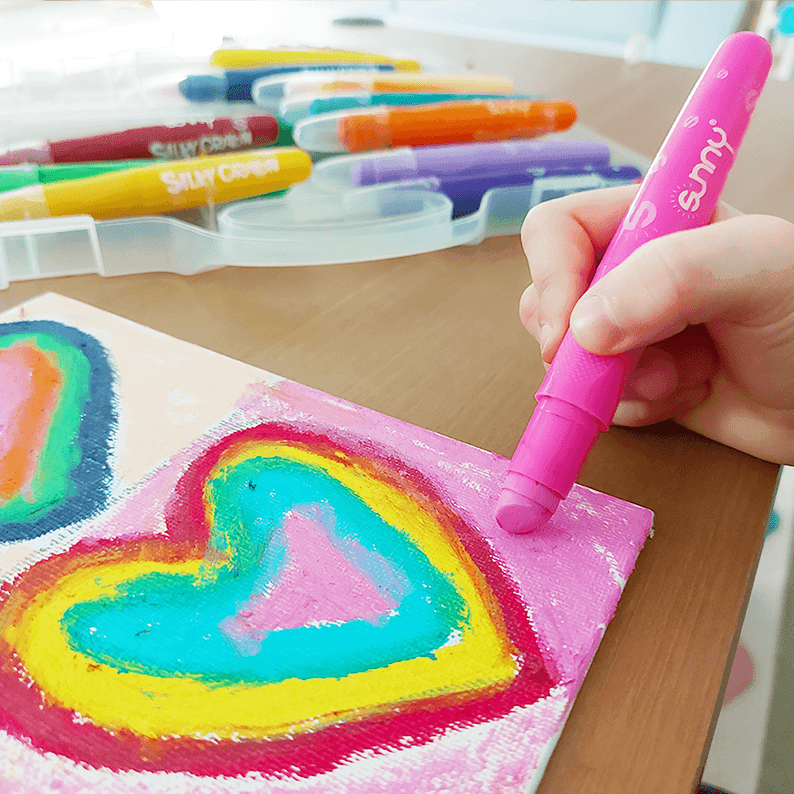 Voskové pastelky Silky crayon