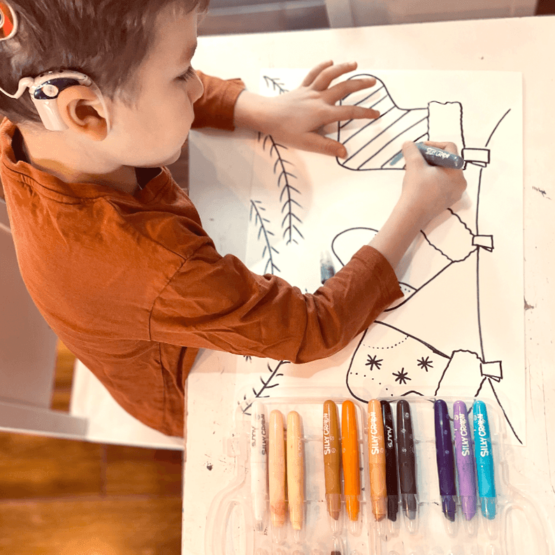 Voskové pastelky Silky crayon