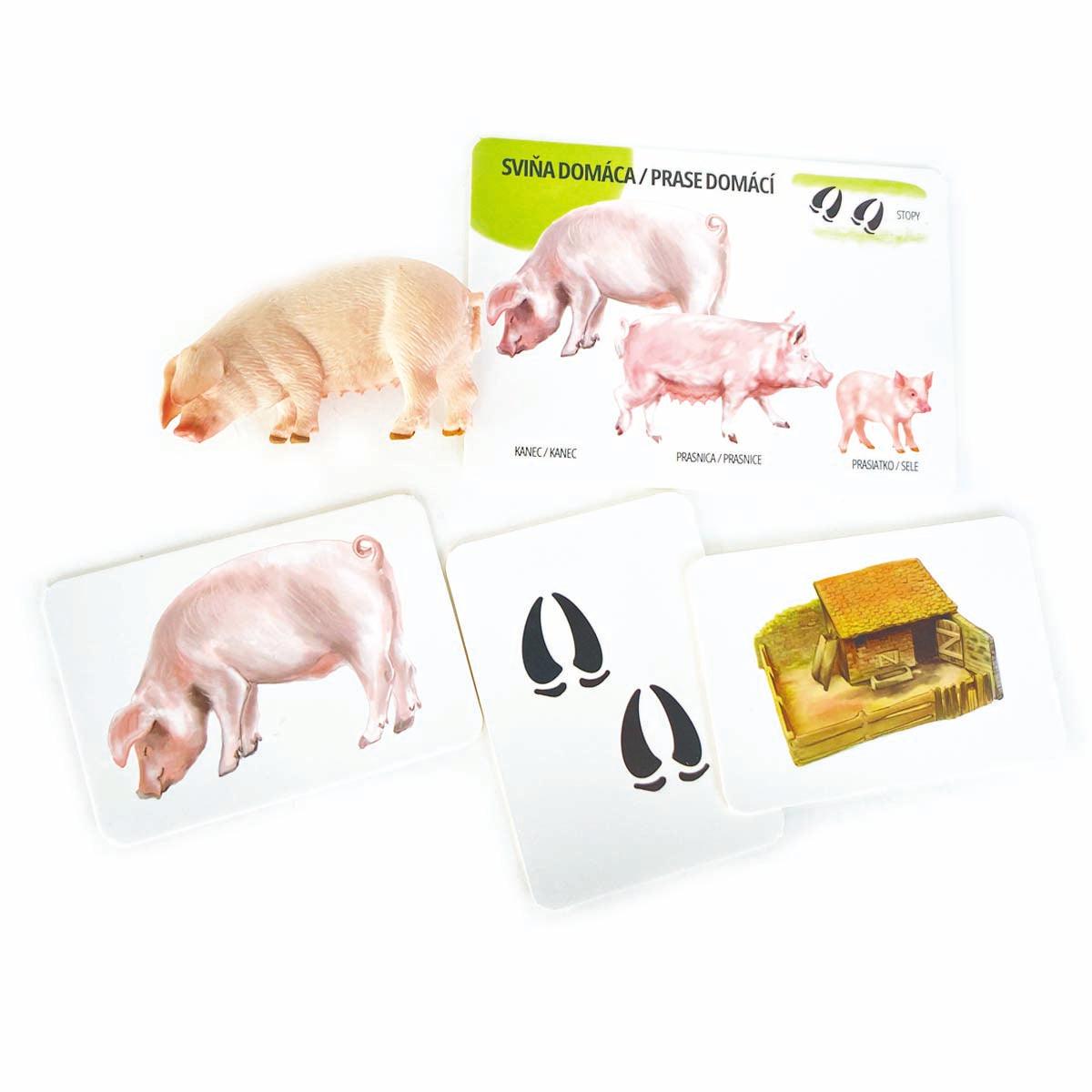 Set figúrok domácich zvierat