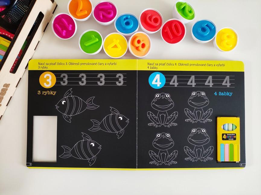 Čarovné kriedy - čísla - Lerni.sk