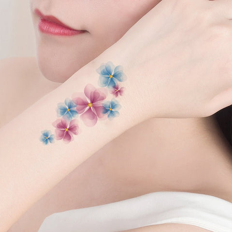 Dočasné tetovanie - Čarovné kvety - Lerni.sk