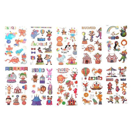 Dočasné tetovanie - Cirkus - Lerni.sk