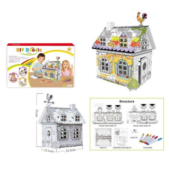 Hrací domček z papiera - Lerni.sk