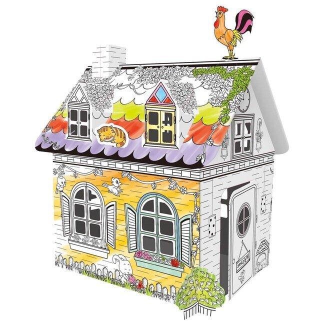 Hrací domček z papiera - Lerni.sk