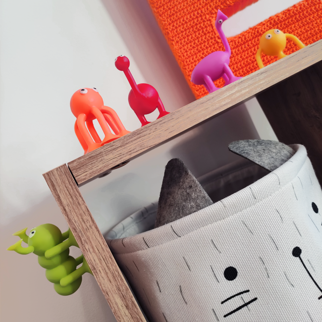 Rozbalené : Prísavková stavebnica Zvieratká 96 kusov