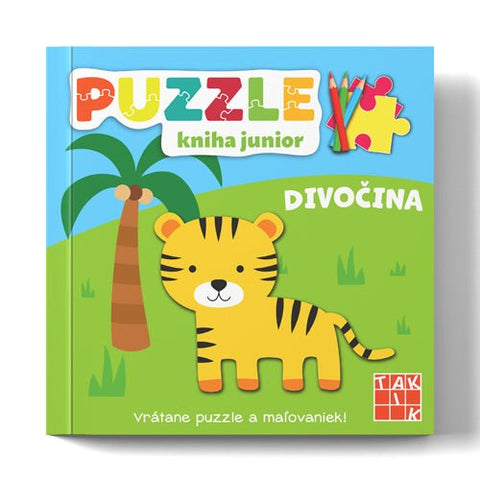 Puzzle kniha junior - Divočina - Lerni.sk