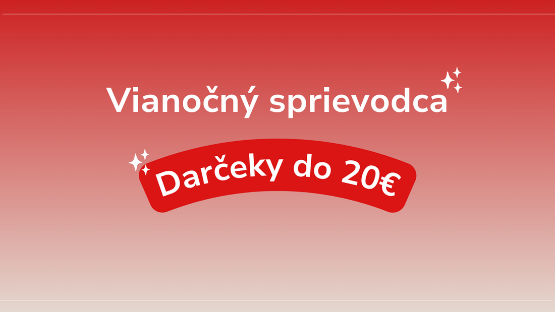 Vianočný sprievodca - Darčeky pre deti do 20€