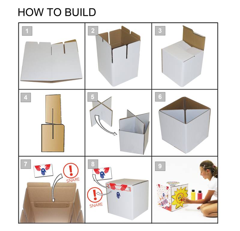 Cardboard Cajon "Junior"