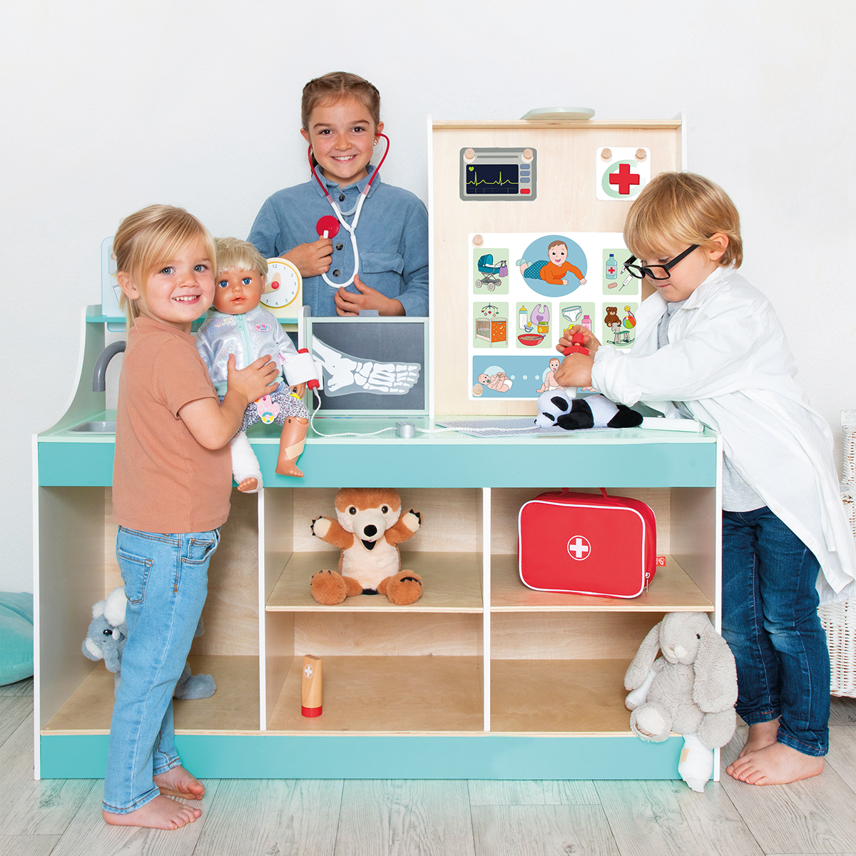 Doctor station, 3 in 1