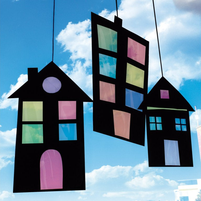 Fólia celofánová, 32 × 24 cm, blok 10 listov, mix farieb