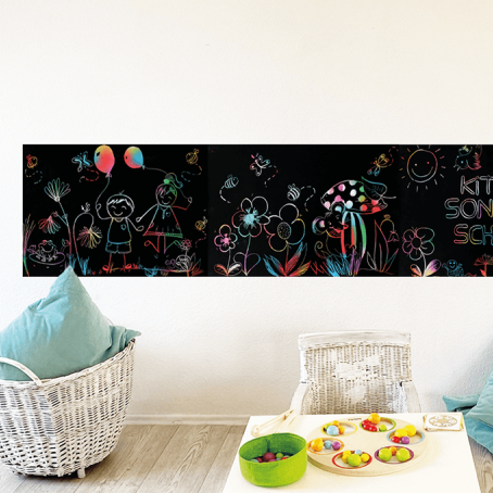 XL Scratch Poster, 8pcs