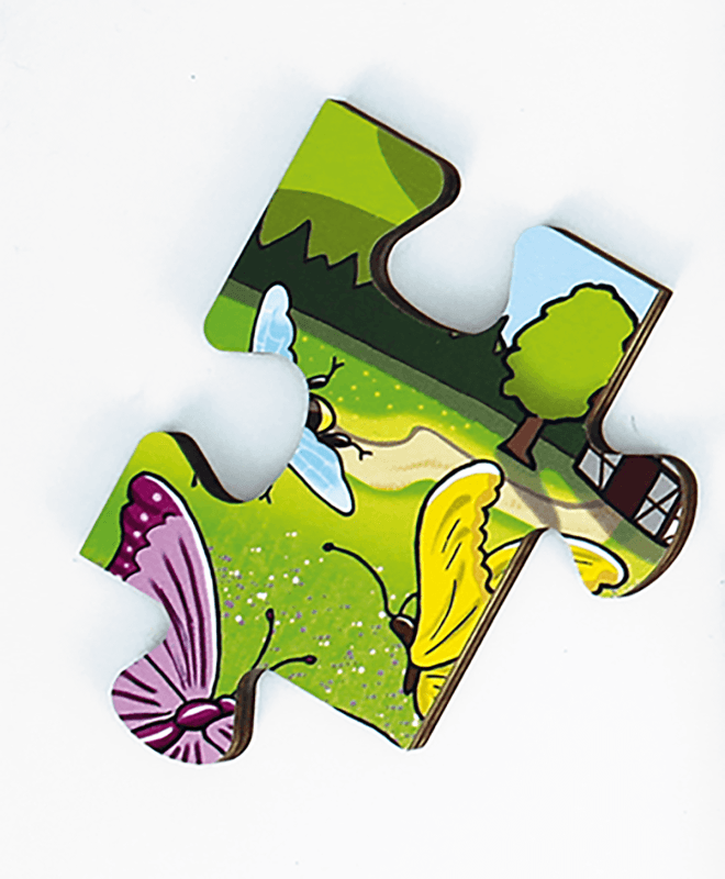 Podlahové puzzle - Kvety na lúke