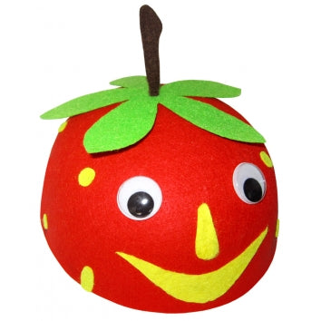 Maska - čiapka jahoda